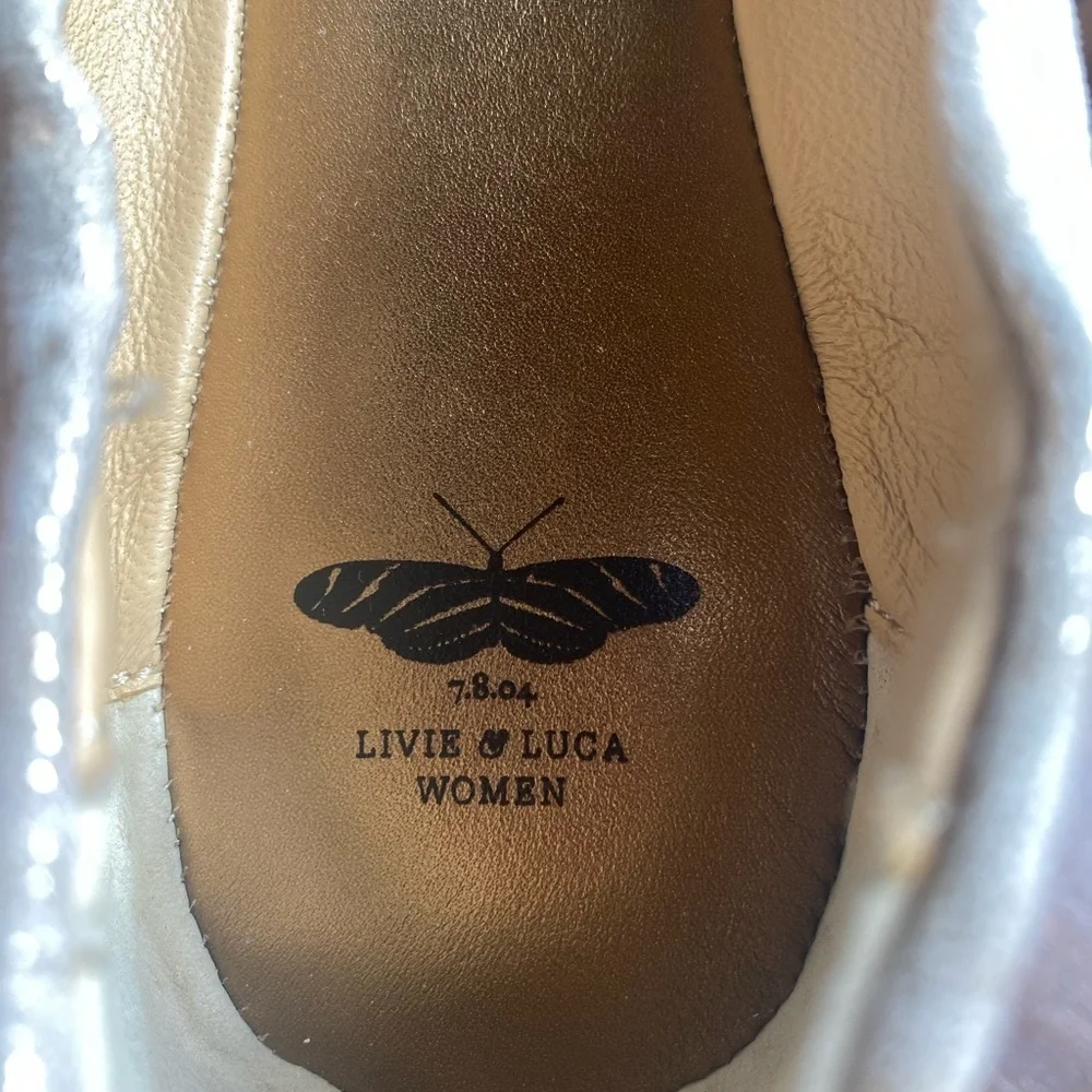 LIVIE & LUCA WOMENS BALLERINA FLATS SZ 10 - Picture 7 of 11
